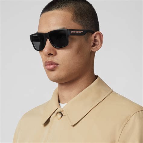 burberry men's black sunglasses|burberry sunglasses men polarized.